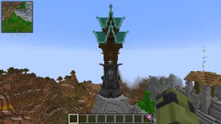 image of Dark Fantasy Wizard Tower (Jeracraft Design) by InsigniaVortex Minecraft litematic